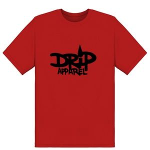 Drip Apparel Short Sleeve T-Shirt Red